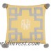 Eastern Accents Epic Sunshine Embroidered 3-Letter Monogram Throw Pillow HXF1642